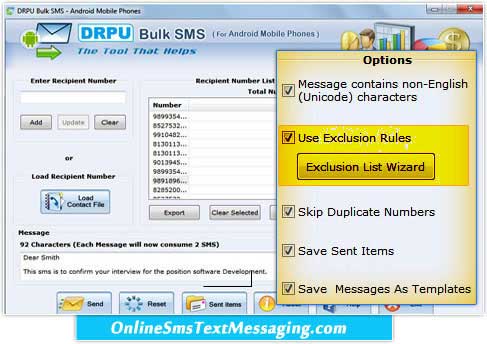 Android SMS Messaging Software 9.0.1.2 full